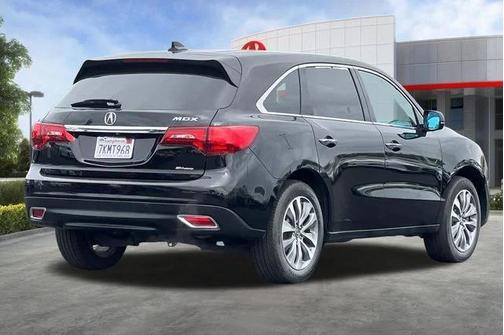 Crystal Black Pearl 2016 Acura MDX 3.5L