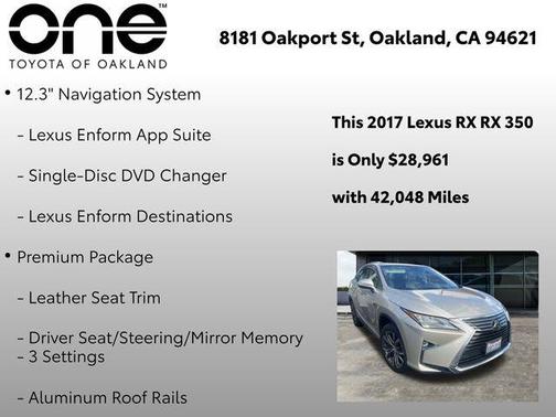 2017 Lexus RX 350 Base