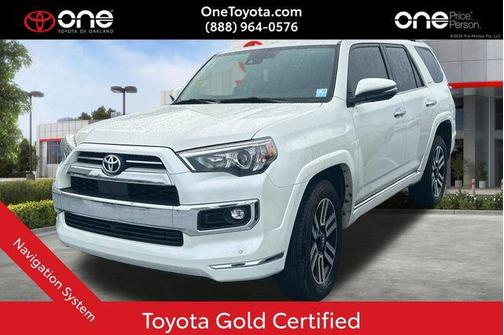 Blizzard Pearl 2023 Toyota 4Runner Limited