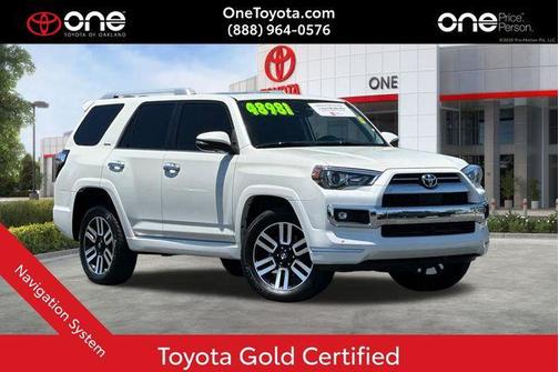 Blizzard Pearl 2023 Toyota 4Runner Limited