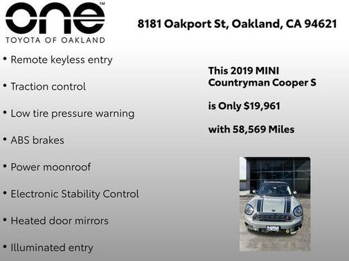 2019 MINI Countryman Cooper S ALL4