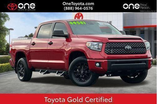 Barcelona Red Metallic 2021 Toyota Tundra SR5