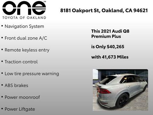 2021 Audi Q8 55 Premium Plus