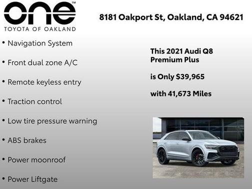 2021 Audi Q8 55 Premium Plus