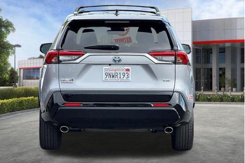 Silver Sky Metallic/Midnight Black Metallic 2024 Toyota RAV4 Prime XSE