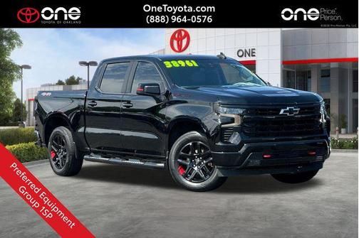 Black 2022 Chevrolet Silverado 1500 RST