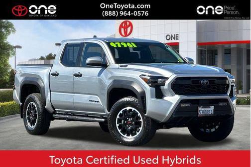 Celestial Silver Metallic 2025 Toyota Tacoma Hybrid TRD Off Road