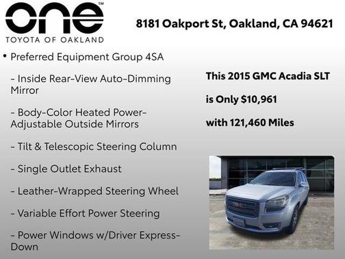 2015 GMC Acadia SLT-1