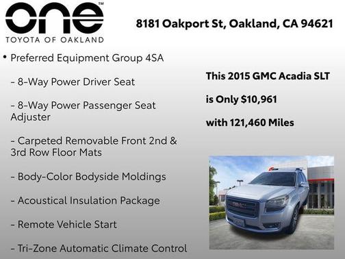 2015 GMC Acadia SLT-1