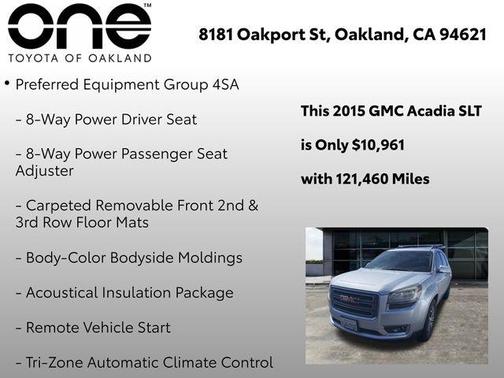2015 GMC Acadia SLT-1
