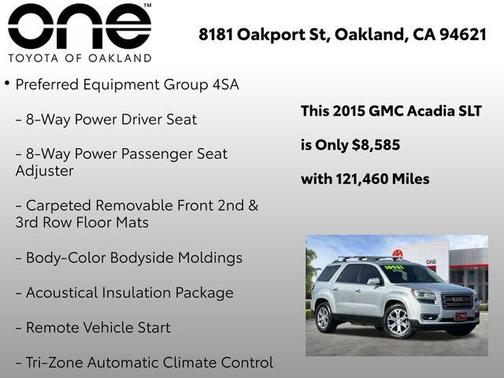 2015 GMC Acadia SLT-1