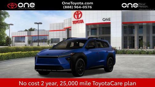Trueno Blue 2026 Toyota bZ Woodland