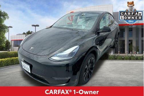 Solid Black 2023 Tesla Model Y Long Range Dual Motor All-Wheel Drive