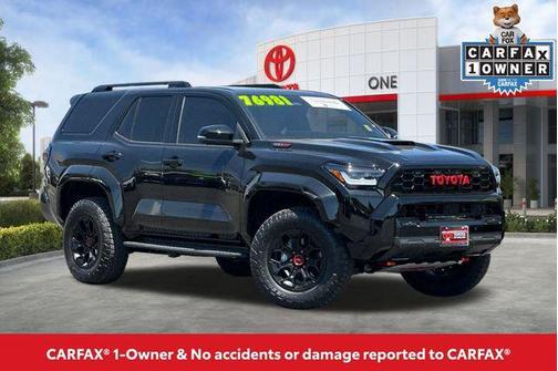 Black 2025 Toyota 4Runner TRD Pro