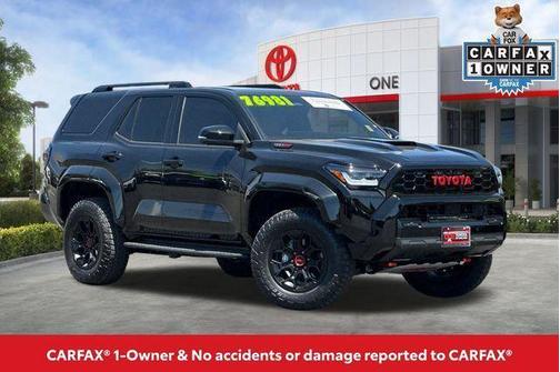 Black 2025 Toyota 4Runner TRD Pro