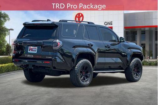 Black 2025 Toyota 4Runner TRD Pro