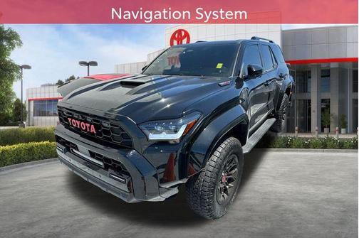 Black 2025 Toyota 4Runner TRD Pro