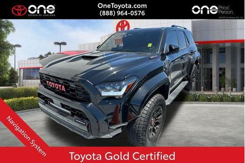 Black 2025 Toyota 4Runner TRD Pro