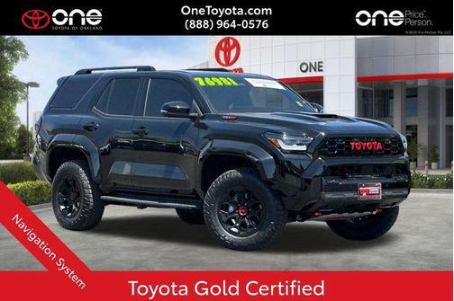 Black 2025 Toyota 4Runner TRD Pro