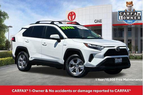 Ice Cap 2025 Toyota RAV4 Hybrid LE