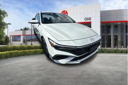 Serenity White 2024 Hyundai ELANTRA SEL