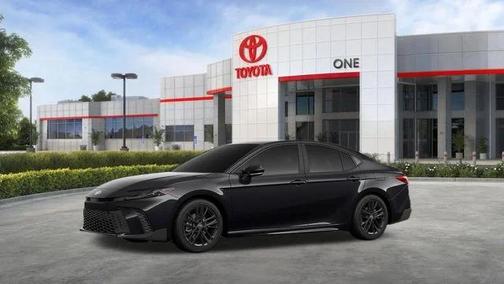 Midnight Black Metallic 2026 Toyota Camry SE