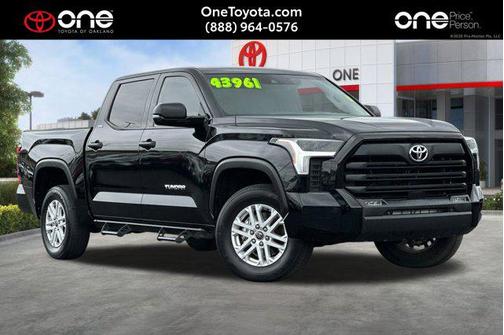 Midnight Black Metallic 2024 Toyota Tundra SR5