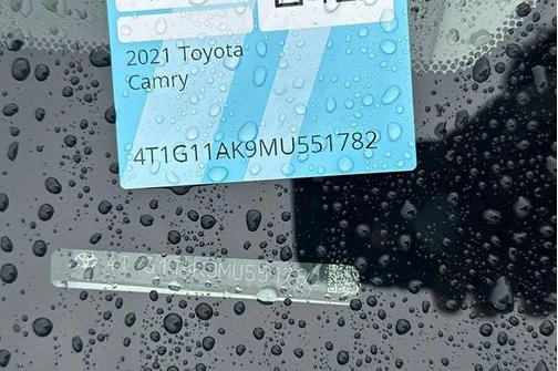 Super White 2021 Toyota Camry SE