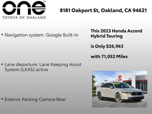 2023 Honda Accord Hybrid Touring