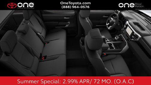 Midnight Black Metallic 2026 Toyota Tundra SR5
