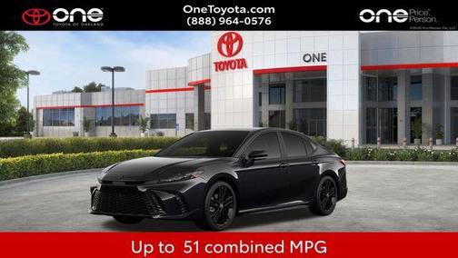 Midnight Black Metallic 2026 Toyota Camry Nightshade