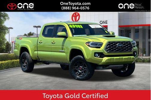 Electric Lime Metallic 2023 Toyota Tacoma TRD Sport