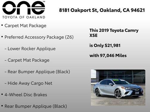 2019 Toyota Camry XSE