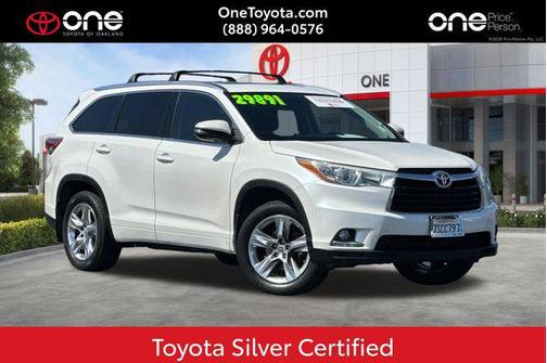 Blizzard Pearl 2016 Toyota Highlander Limited