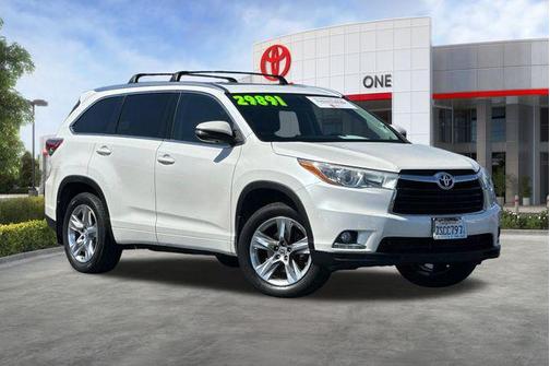Blizzard Pearl 2016 Toyota Highlander Limited