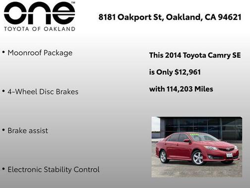 2014 Toyota Camry SE