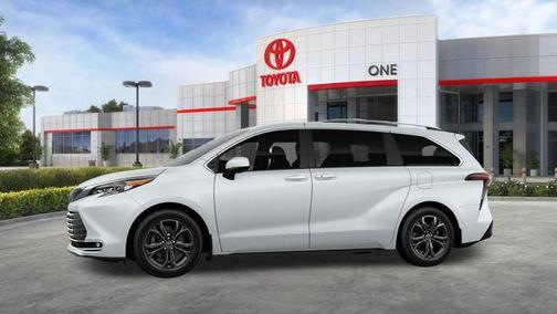 Wind Chill Pearl 2026 Toyota Sienna Platinum