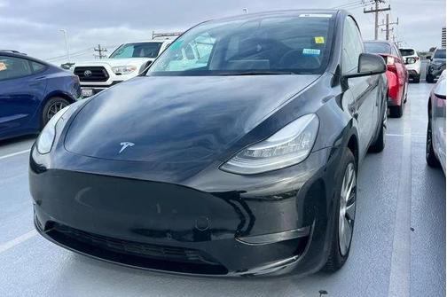 Solid Black 2021 Tesla Model Y Long Range Dual Motor All-Wheel Drive