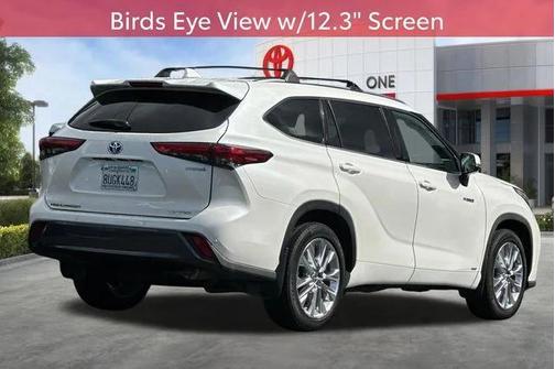 Blizzard Pearl 2021 Toyota Highlander Hybrid Limited