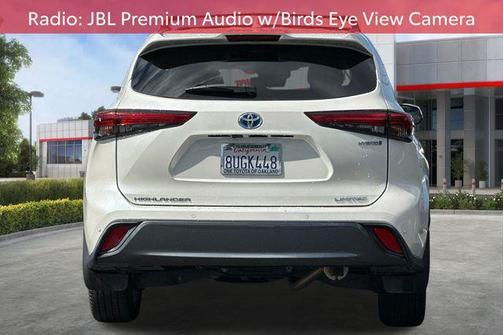 Blizzard Pearl 2021 Toyota Highlander Hybrid Limited