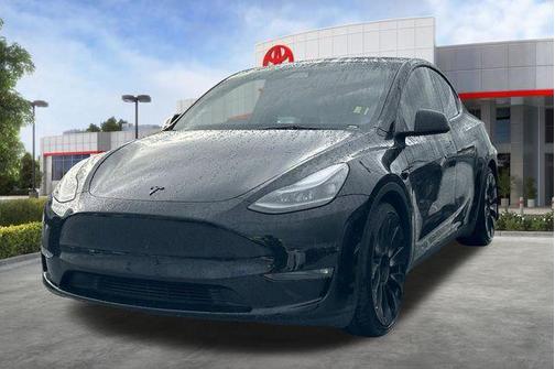 Solid Black 2023 Tesla Model Y Performance Dual Motor All-Wheel Drive