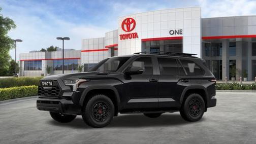 Midnight Black Metallic 2026 Toyota Sequoia TRD Pro