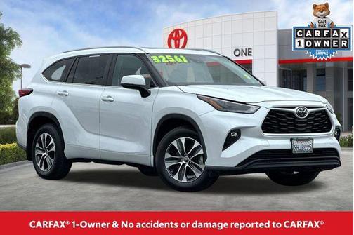 Wind Chill Pearl 2023 Toyota Highlander XLE