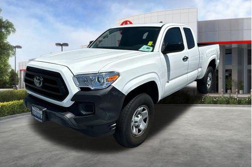 White 2022 Toyota Tacoma SR
