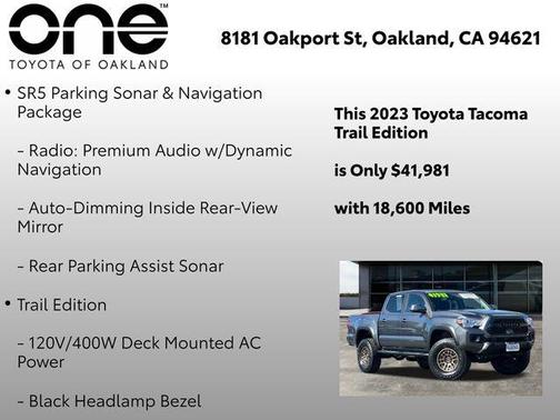 2023 Toyota Tacoma Trail Edition