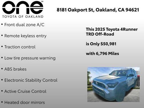 Cutting Edge 2025 Toyota 4Runner TRD Off Road