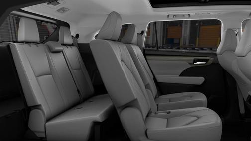 Blue 2026 Toyota Highlander Hybrid Platinum