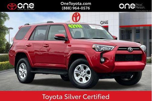 Barcelona Red Metallic 2024 Toyota 4Runner SR5 Premium