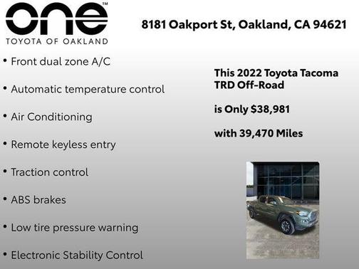 2022 Toyota Tacoma TRD Off Road