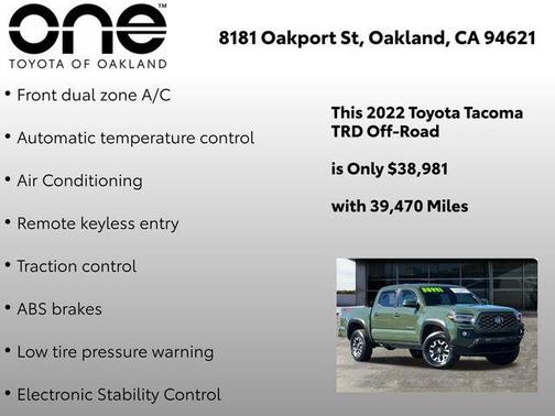 2022 Toyota Tacoma TRD Off Road